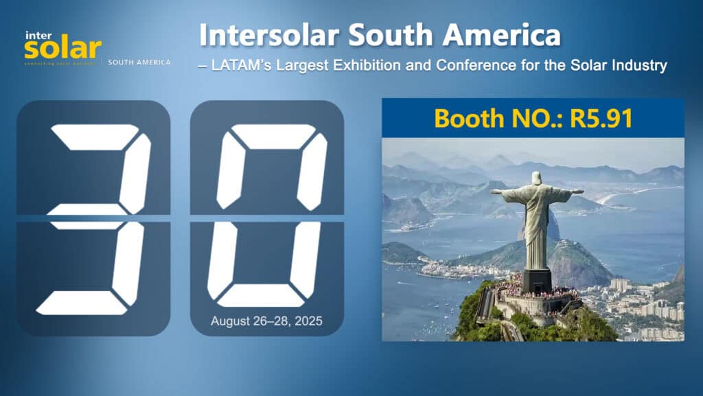 30-Day Countdown to Intersolar South America 2025 | Deye