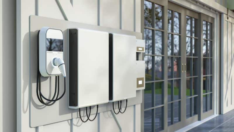 modern solar on home